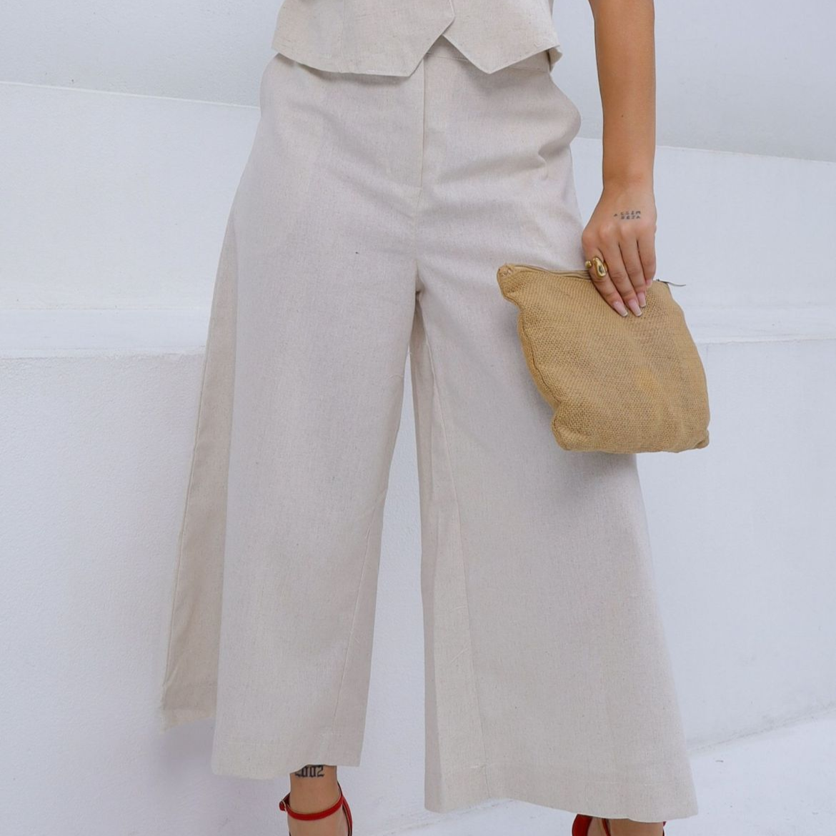 Calça Pantacur Linho