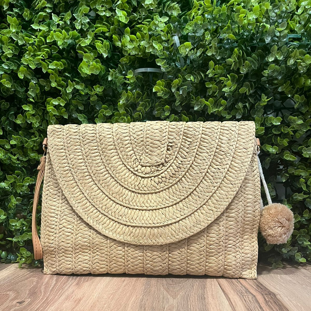 Bolsa Palha de Mão