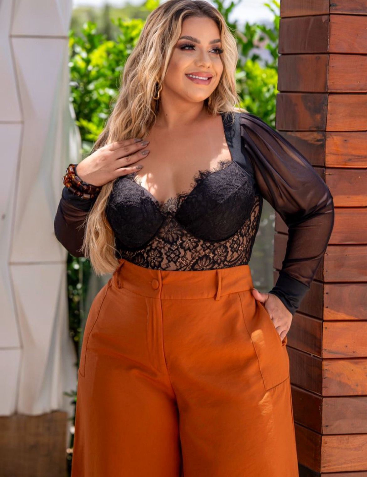Calça Pantalona Plus
