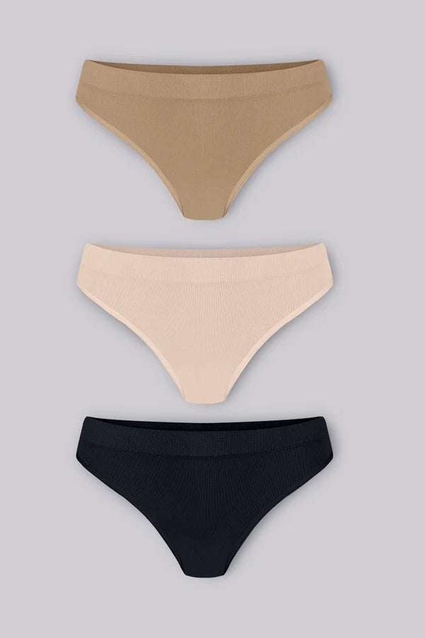 Kit com 3 Calcinha Trifil Biquini Glow UP