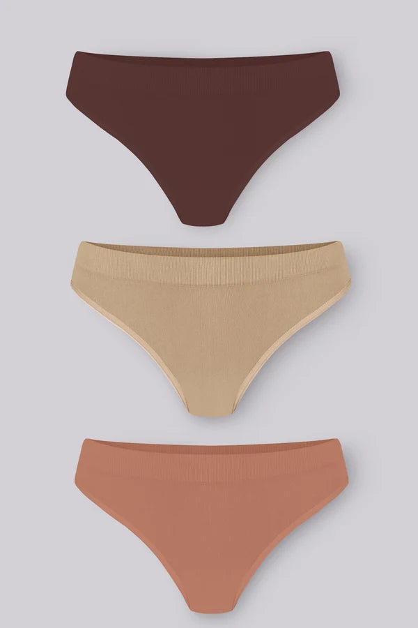 Kit com 3 Calcinha Trifil Biquini Glow UP
