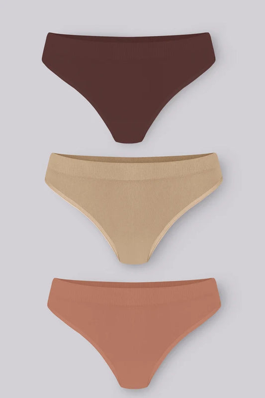 Kit com 3 Calcinha Trifil Biquini Glow UP