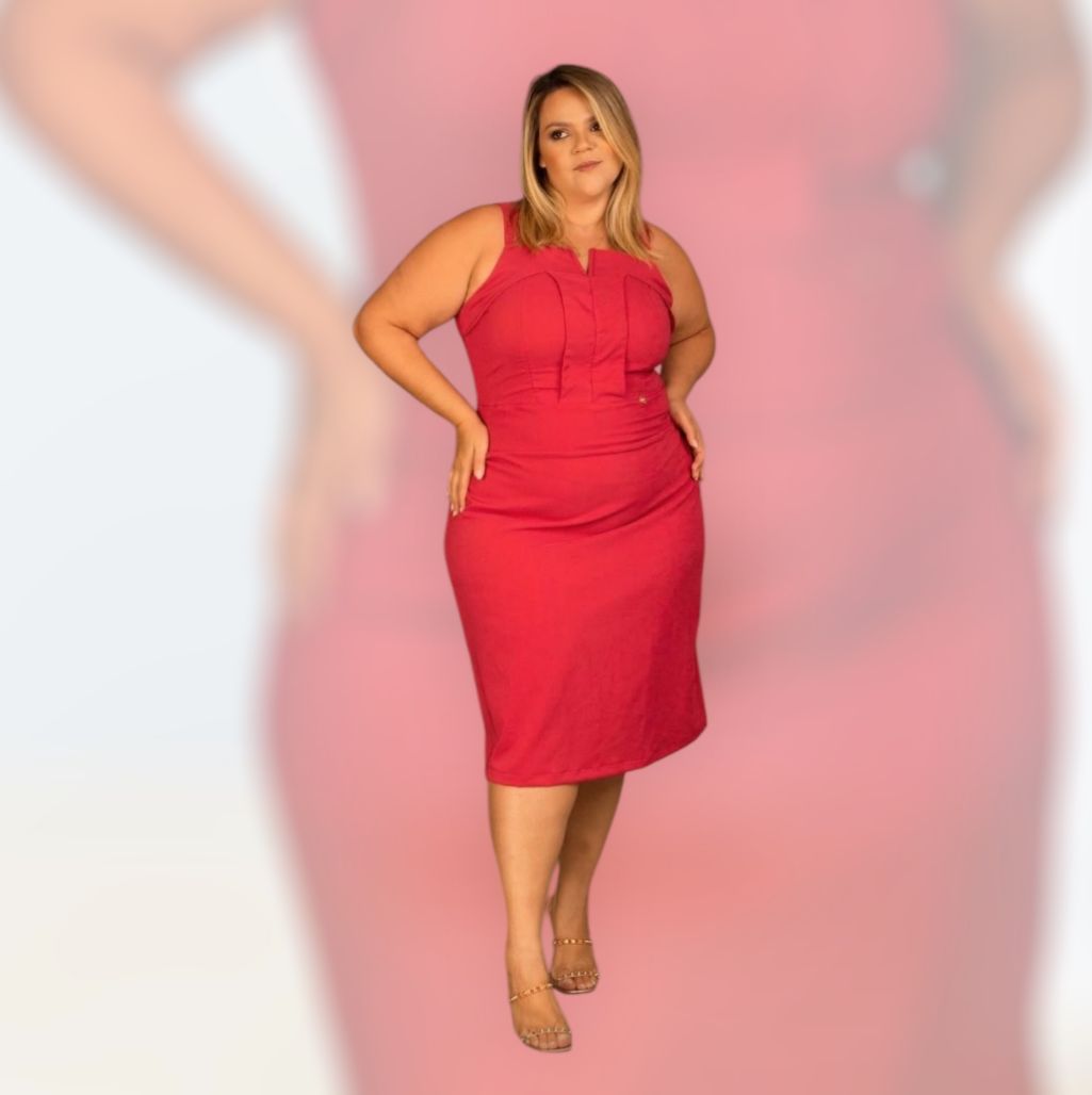 Vestido Crepe  Eva