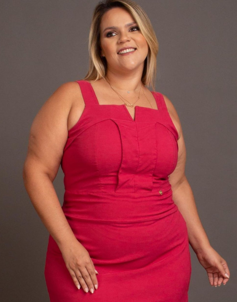 Vestido Crepe  Eva