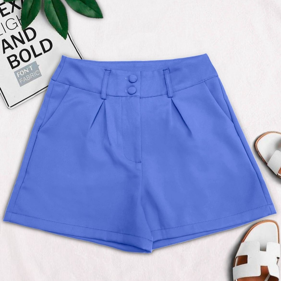 Short Alfaiataria Dois Botões
