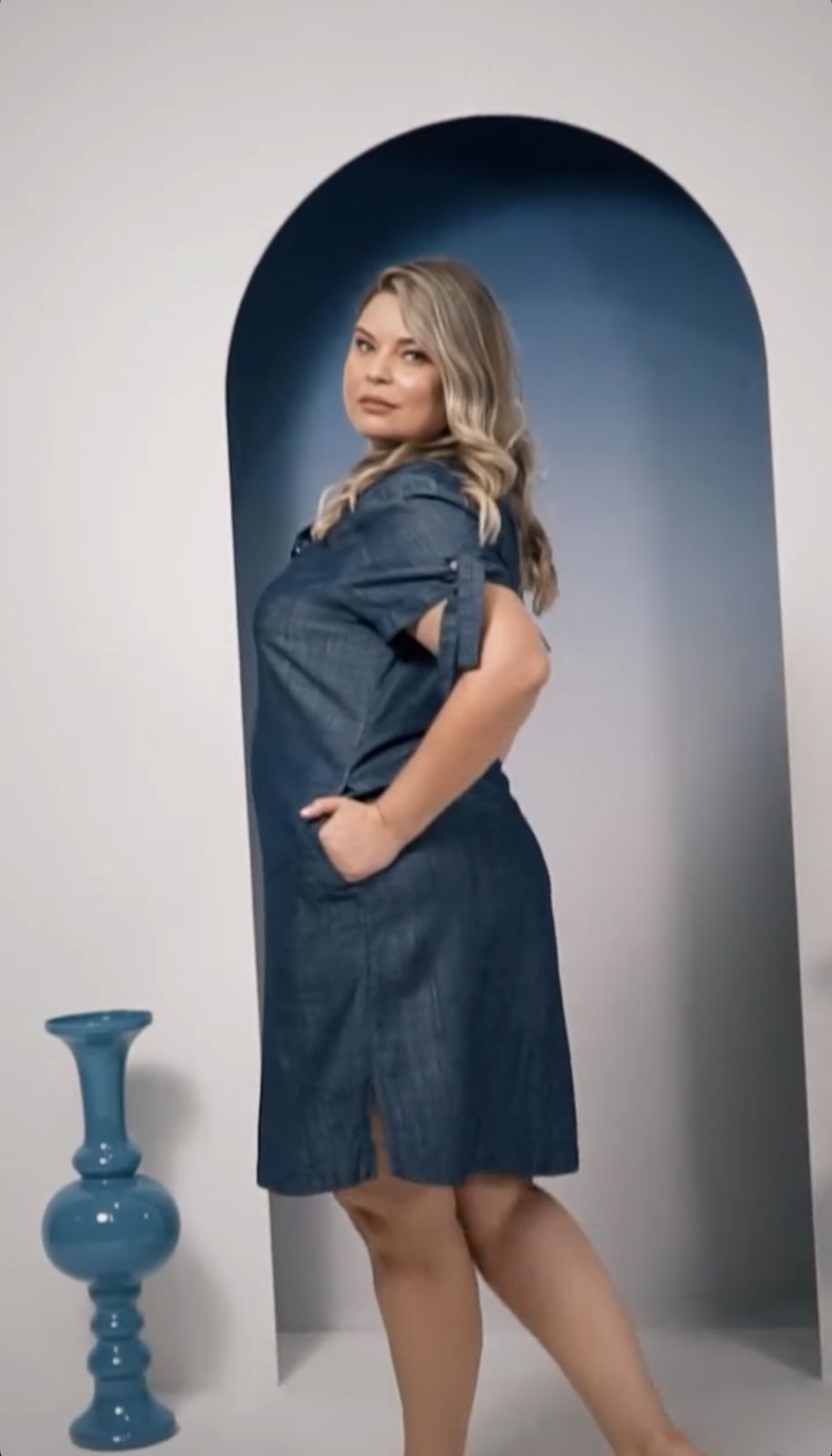 Chemisier Jeans Catarina