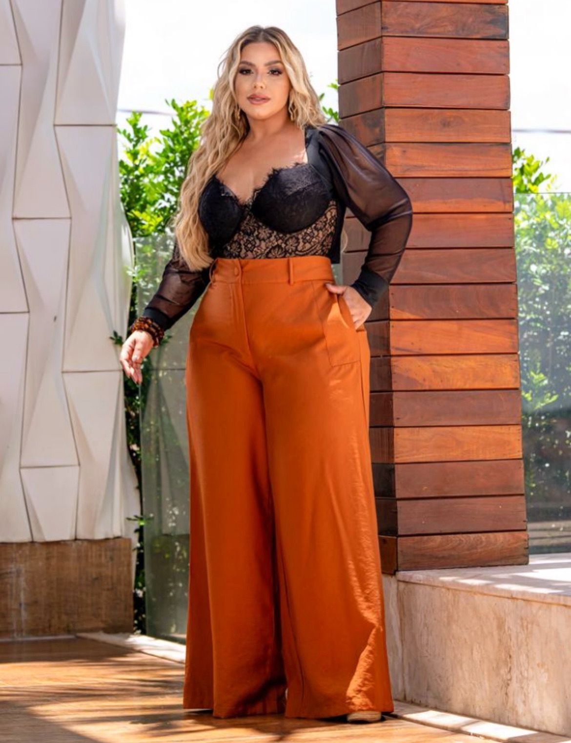 Calça Pantalona Plus