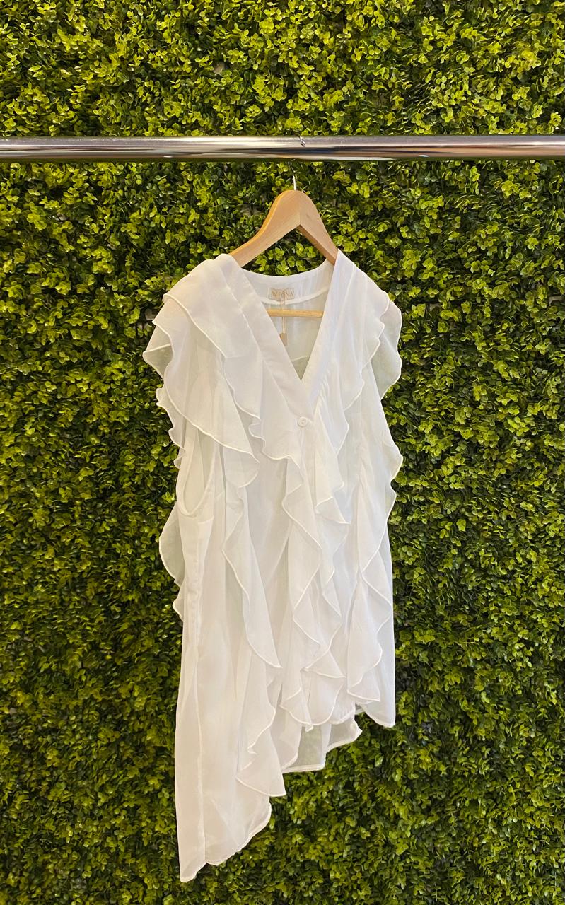 Camisa babado Musseline