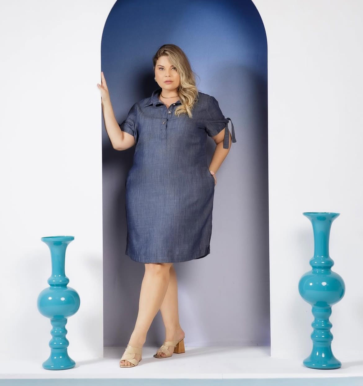 Chemisier Jeans Catarina