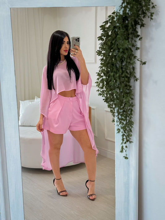Blusa Capa Musseline