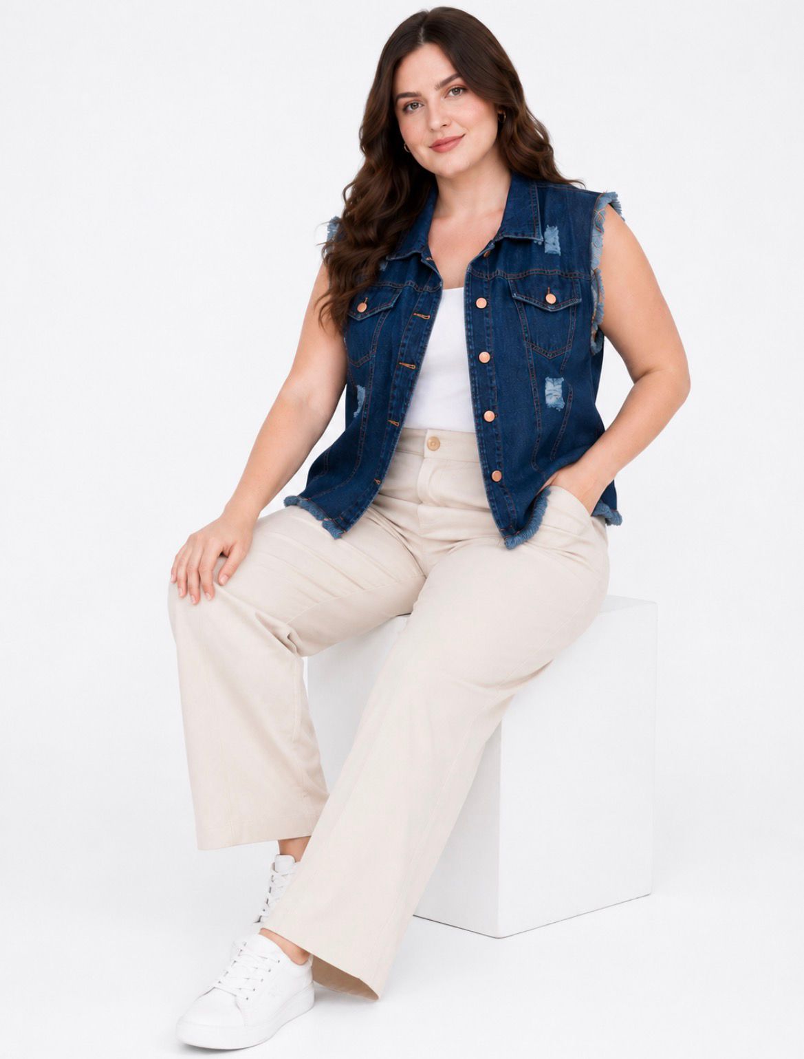 Colete Jeans