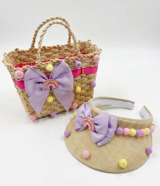 Kit Bolsa + Viseira infantil